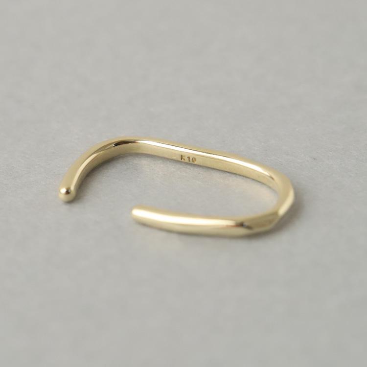 イヤーカフ 10金 イヤカフ k10 10k レディース ノンホール ピアス  フィット 10 金 ノンホールピアス 【在庫限り】 | DEVAS | 07