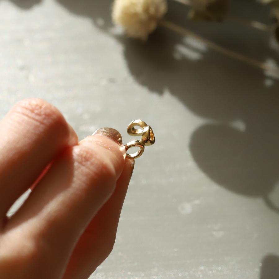 イヤーカフ 18金 イヤカフ k18 18k レディース ノンホール ピアス チェーン チェーンデザイン 18 金 ノンホールピアス_14