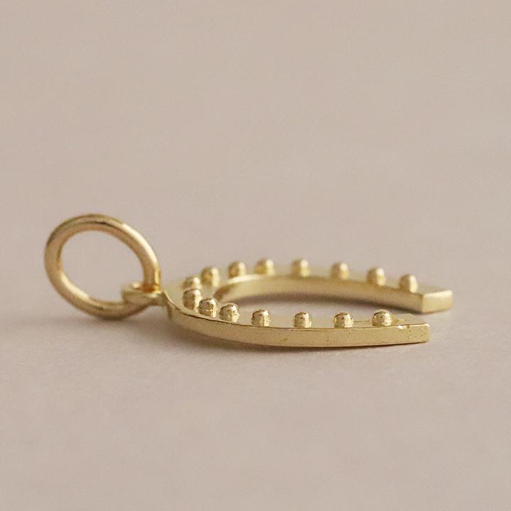 ペンダントトップ 18金 k18 18金ネックレス ペンダント レディース 馬蹄 ホースシュー ミル打ち 18k ネックレス トップ | DEVAS | 03