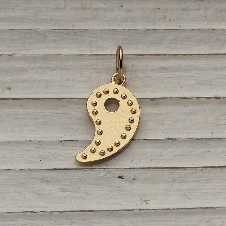 ペンダントトップ 18金 k18 18金ネックレス ペンダント レディース メンズ 勾玉 お守り 18k ネックレス トップ | DEVAS | 02