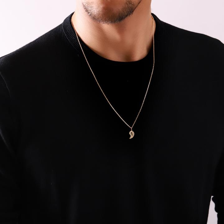 ペンダントトップ 18金 k18 18金ネックレス ペンダント レディース メンズ 勾玉 お守り 18k ネックレス トップ | DEVAS | 07