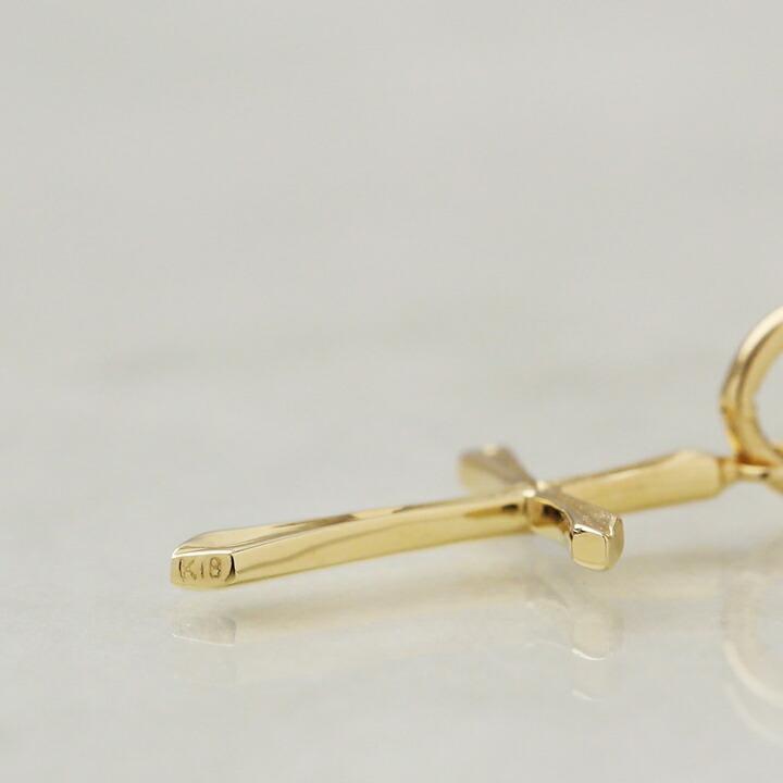ペンダントトップ 18金 k18 18金ネックレス ペンダント レディース メンズ クロス 十字架 18k ネックレス トップ | DEVAS | 05