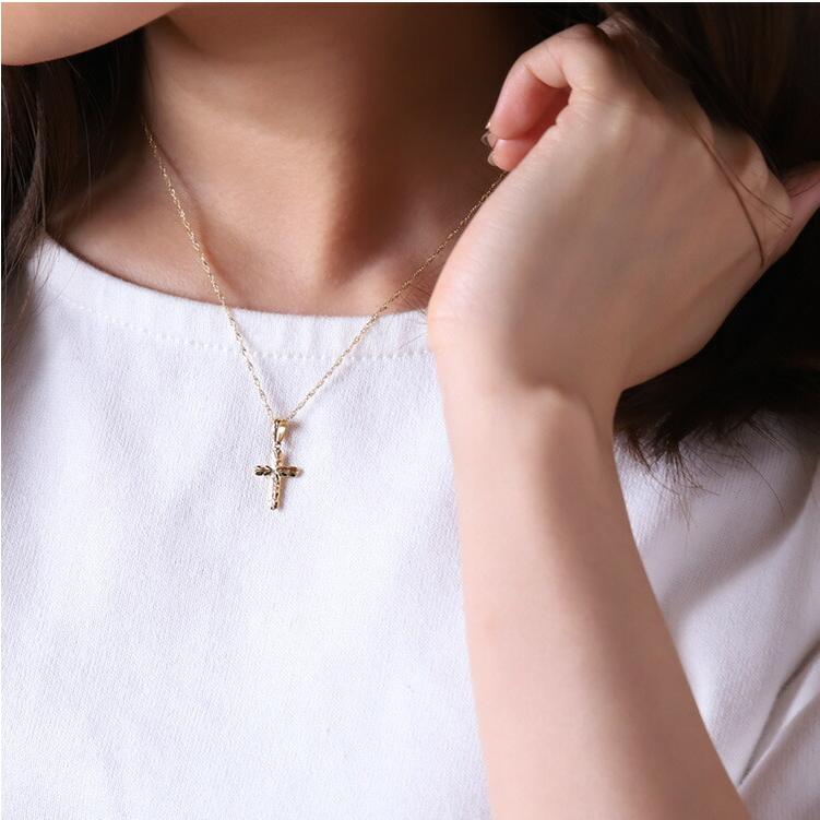 ペンダントトップ 18金 ハワイアンジュエリー ネックレス トップ k18 マイレ クロス ハワイアン ジュエリー 18金ネックレス | DEVAS | 07