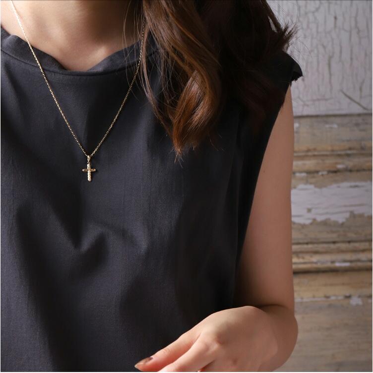 ペンダントトップ 18金 ハワイアンジュエリー ネックレス トップ k18 マイレ クロス ハワイアン ジュエリー 18金ネックレス | DEVAS | 08
