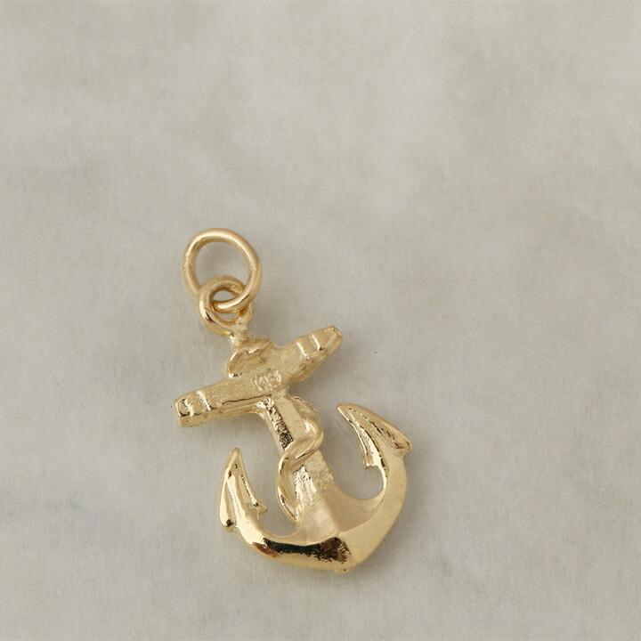 ペンダントトップ 18金 k18 18金ネックレス ペンダント レディース 錨 アンカー マリン 18k ネックレス トップ チャーム | DEVAS | 04