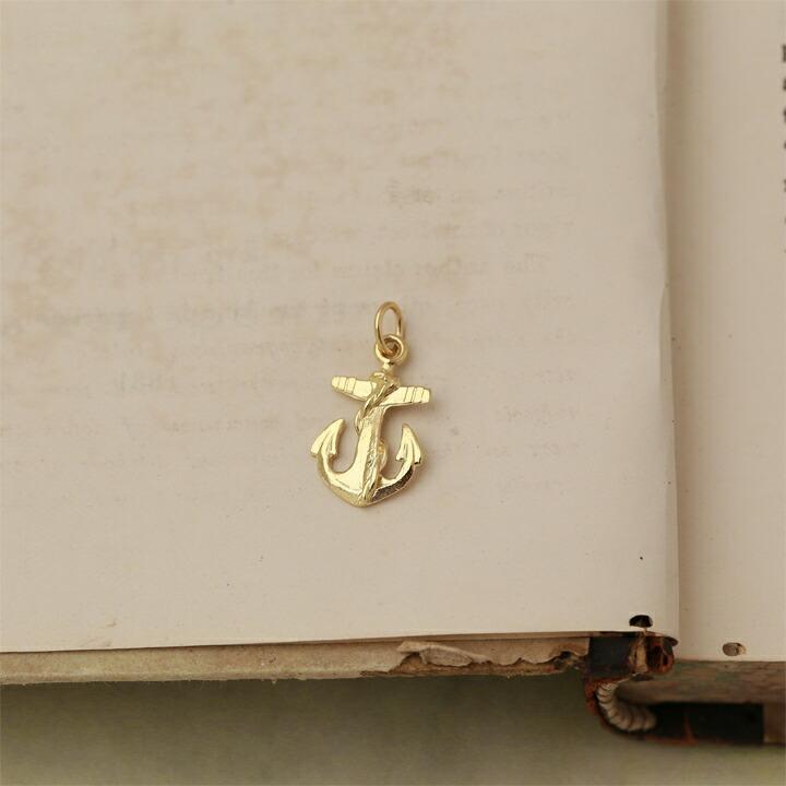 ペンダントトップ 18金 k18 18金ネックレス ペンダント レディース 錨 アンカー マリン 18k ネックレス トップ チャーム | DEVAS | 05