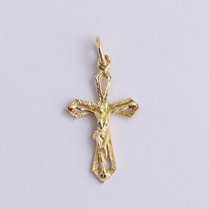 ペンダントトップ 18金 k18 18金ネックレス ペンダント メンズ クロス 十字架 キリスト ネックレス トップ ゴールド | DEVAS | 03
