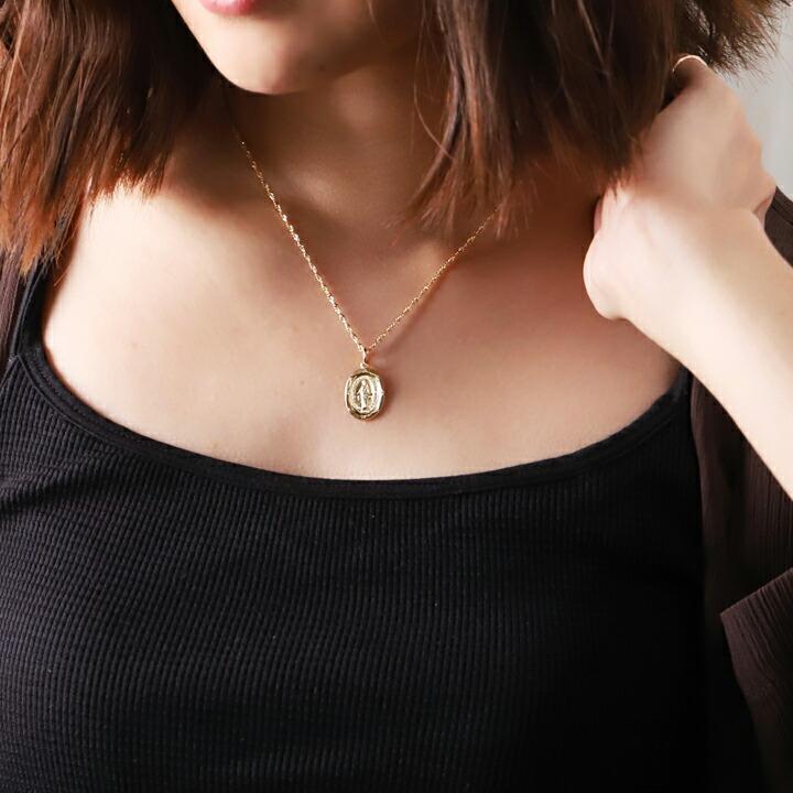 DEVAS　18K 聖母マリア メダイ ペンダントトップ DEVAS 18K 聖母マリア メダイ ペンダントトップ DEVAS 8月土日