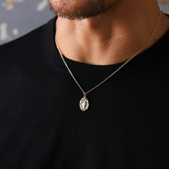 VIIVIFY 黒 ペンダントネックレス　k18 K18YG ブラックサファイヤペンダント | CURIOSITY CROSS