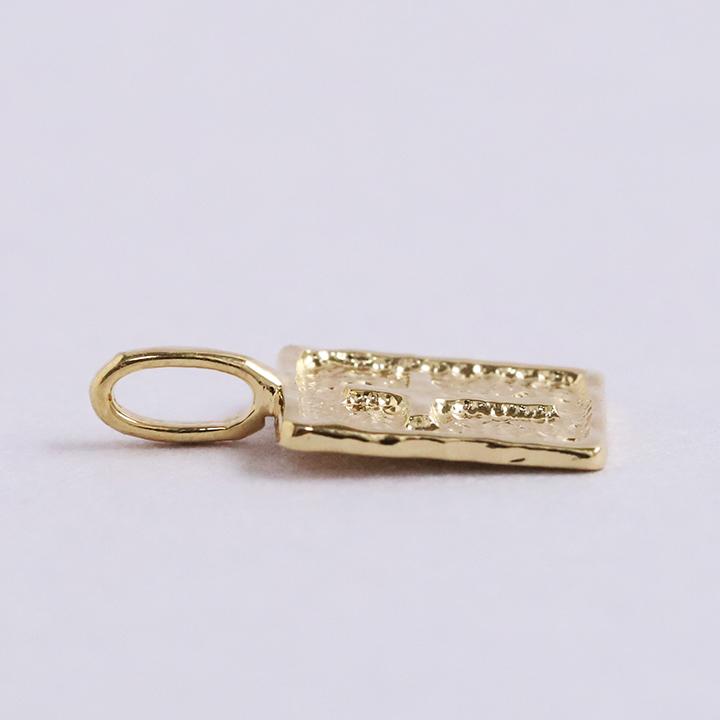 値下げ】18金デザインペンダントタップ ユニセックス大セール