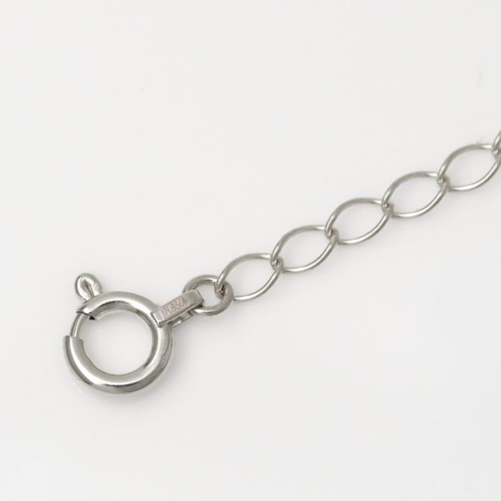 プラチナ ネックレス ネックレスチェーン プラチナネックレス アジャスターチェーン 5cm PT850 レディース チェーン シンプル 延長  アジャスター 長さ調整 | DEVAS | 04