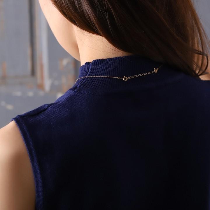 18金 アジャスターチェーン レディース メンズ シンプル ネックレス用 長さ調節 プラチナ アジャスター k18 18金 ネックレス k18チェーン ゴールド 18k 5cm | DEVAS | 03