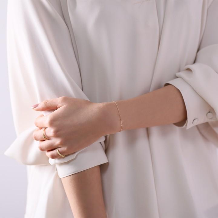 DEVAS 【8/9限定1000円OFFクーポン有】18金 ブレスレット k18 18金