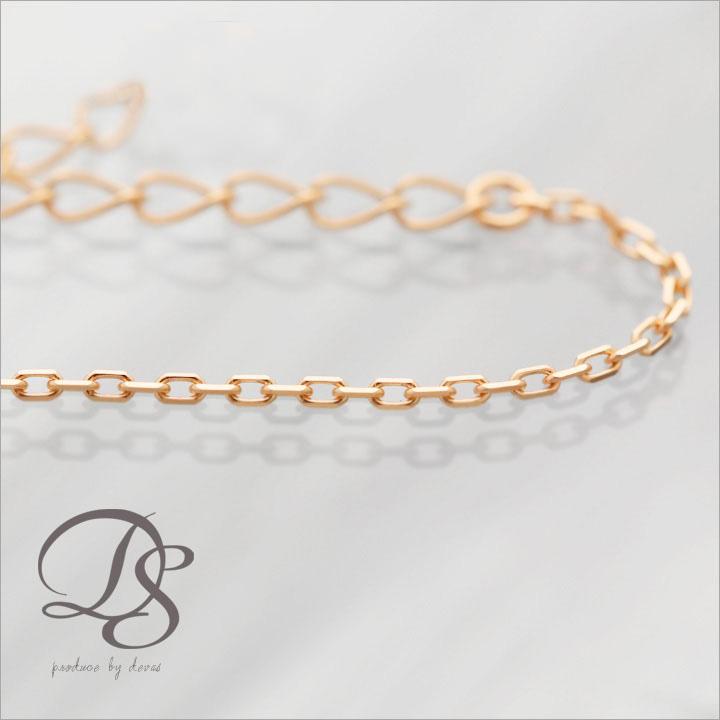 DEVAS 18金 ブレスレット ピンクゴールド k18 18金ブレスレット 18k