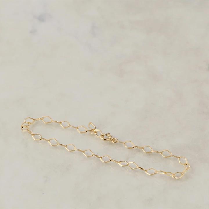 DEVAS 18金 ブレスレット k18 18金ブレスレット 18k レディース ひし形