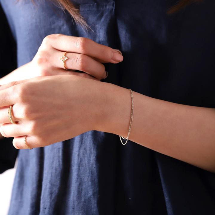 DEVAS 【6/28限定2500円OFFクーポン有】プラチナブレスレット