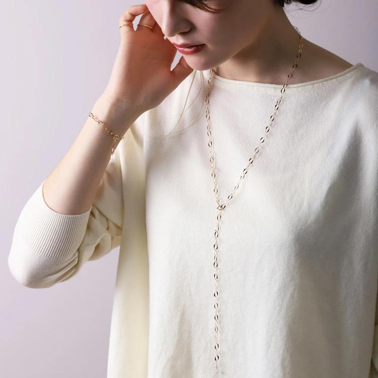 【6/14~15限定2500円OFFクーポン有】18金 ブレスレット k18 18金ブレスレット 18k レディース オーバル 4.8mm チェーン シンプル ブレスレットレディースの画像
