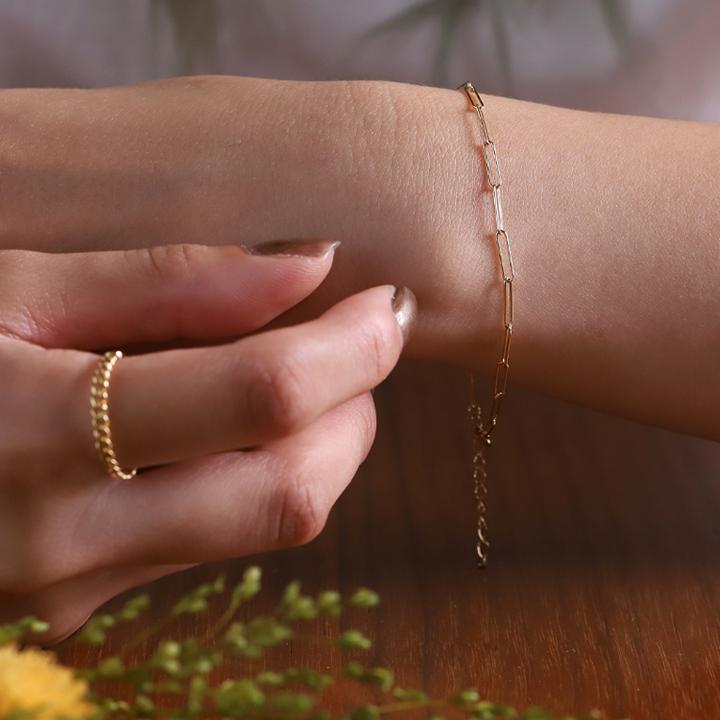 DEVAS 【5/30-6/1限定2500円OFFクーポン有】 18金 ブレスレット k18 18 