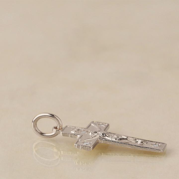 ペンダントトップ プラチナ ネックレス トップ ペンダント レディース メンズ PT950 クロス ダイヤモンド プラチナペンダント プラチナネックレストップ | DEVAS | 02