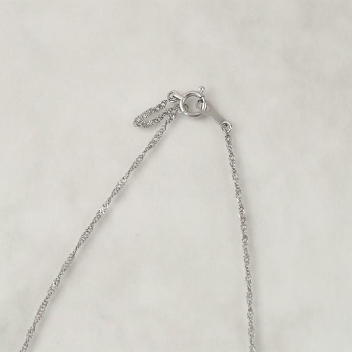 【土日限定1000円OFFクーポン有】 プラチナ ネックレス ネックレスチェーン プラチナネックレス スクリュー チェーン 1.2mm幅 レディース チェーン | DEVAS | 03