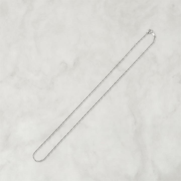 【土日限定1000円OFFクーポン有】 プラチナ ネックレス ネックレスチェーン プラチナネックレス スクリュー チェーン 1.2mm幅 レディース チェーン | DEVAS | 04