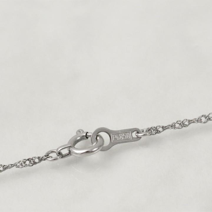 【土日限定1000円OFFクーポン有】 プラチナ ネックレス ネックレスチェーン プラチナネックレス スクリュー チェーン 1.2mm幅 レディース チェーン | DEVAS | 05