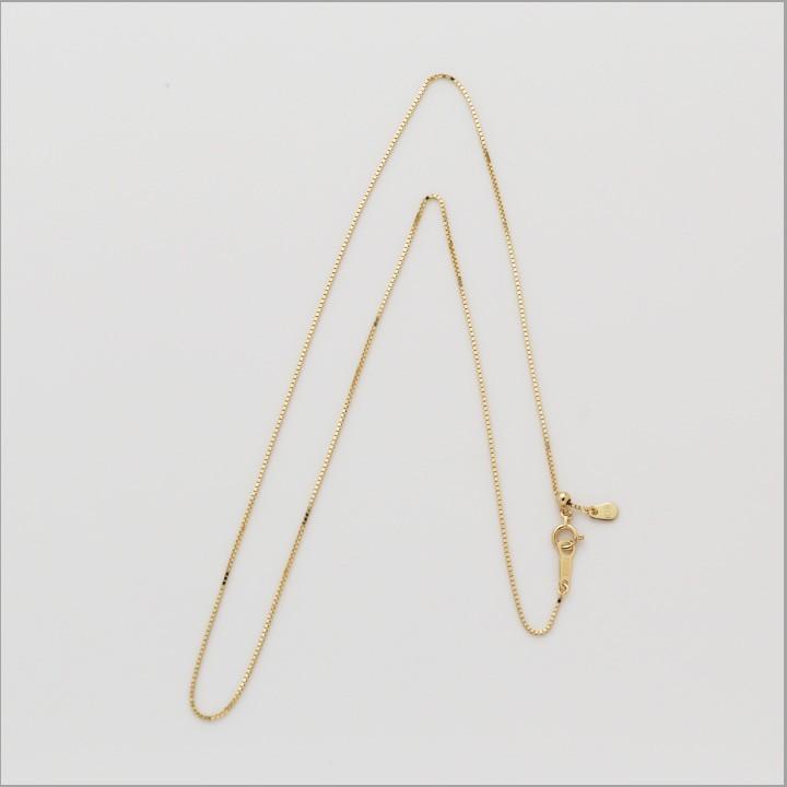 【土日限定5000円OFFクーポン有】 18金ネックレス k18 ネックレス 18金 レディース チェーン ネックレスチェーン ベネチアンチェーン 18k シンプル 45cm | DEVAS | 04