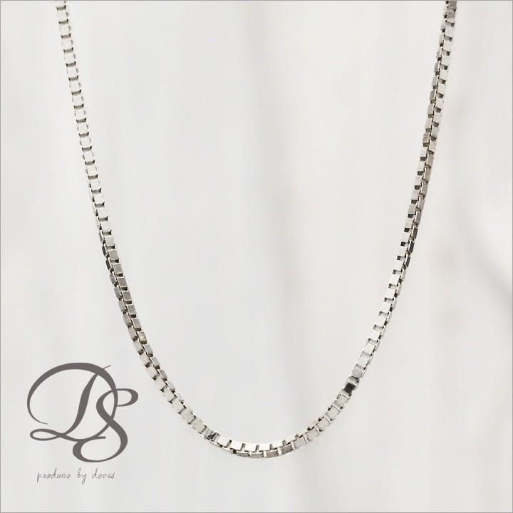 【土日限定3000円OFFクーポン有】 18金ネックレス k18 ネックレス 18金 WG レディース チェーン ネックレスチェーン ベネチアン K18 18k 【在庫限り】 | DEVAS