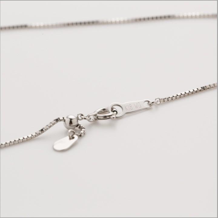 【土日限定3000円OFFクーポン有】 18金ネックレス k18 ネックレス 18金 WG レディース チェーン ネックレスチェーン ベネチアン K18 18k 【在庫限り】 | DEVAS | 04