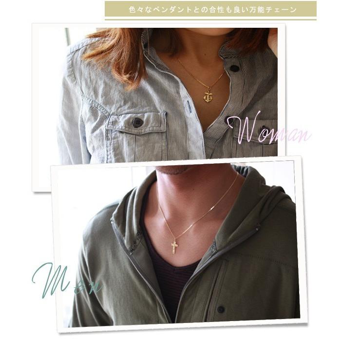 【土日限定8000円OFFクーポン有】 18金ネックレス k18 ネックレスチェーン幅1.3mm カットあずきチェーン レディース ネックレス チェーン 18k シンプル | DEVAS | 05