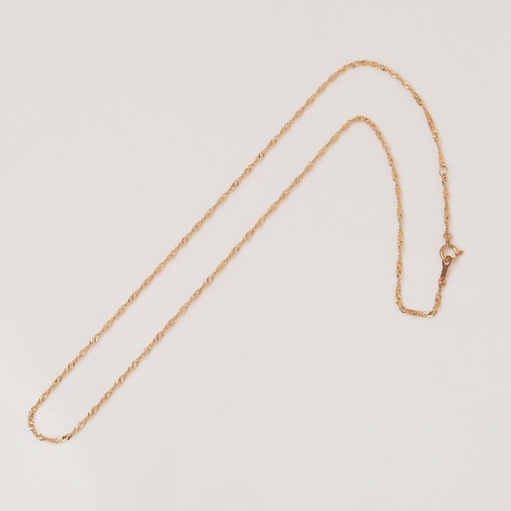 ピンクゴールド チェーンネックレス 幅1.6mm スクリュー K18 PG 18k 18金 女性 レディース ネックレス ロング :DSN-GCH16PG:デザイナーズジュエリー DEVAS - 通販 - Yahoo!ショッピング ピンクゴールド チェーンネックレス 幅1.6mm スクリュー K18 PG 18k 18金 女性 レディース ネックレス ロング :DSN-GCH16PG:デザイナーズジュエリー DEVAS - 通販 - Yahoo!ショッピング