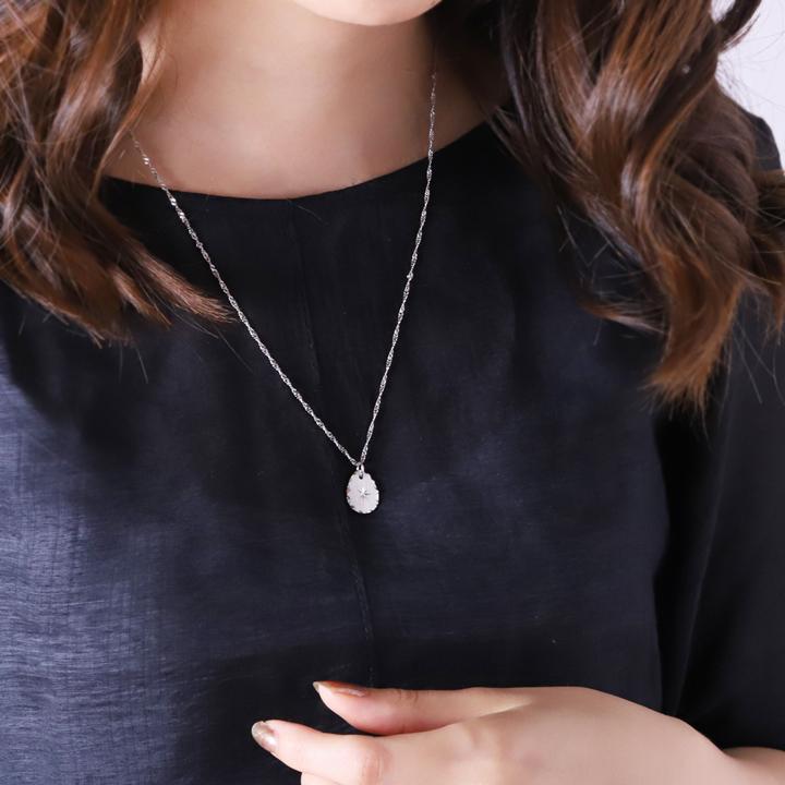 【土日限定2500円OFFクーポン有】 プラチナ ネックレス ネックレスチェーン プラチナネックレス スクリュー チェーン 1.6mm幅 レディース チェーン | DEVAS | 07