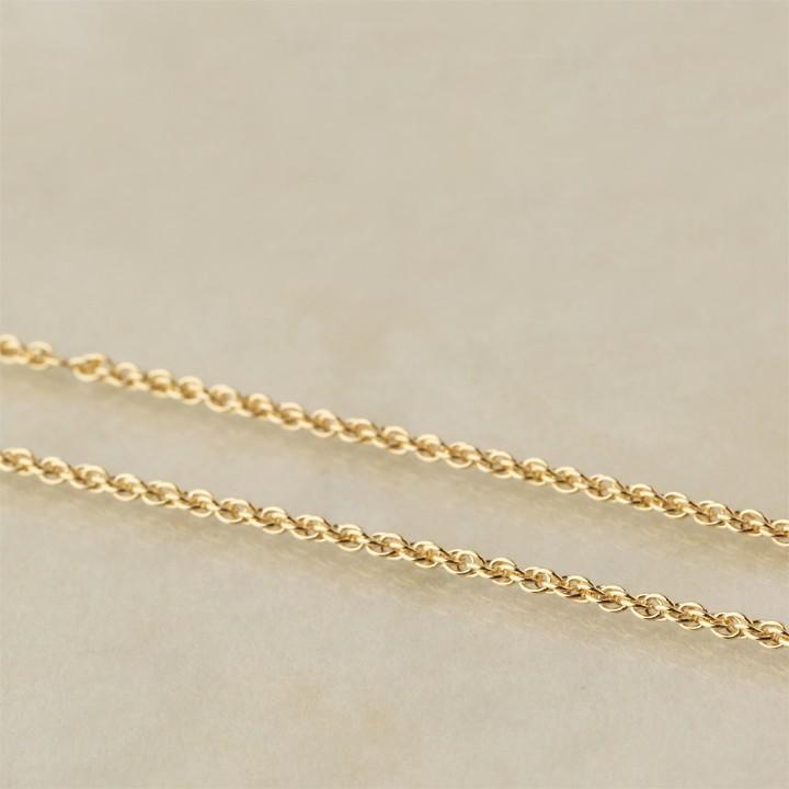 【土日限定6500円OFFクーポン有】 18金ネックレス k18 ネックレス 18金 レディース チェーン ネックレスチェーン ロープチェーン 1.8mm幅 18k 18 金 | DEVAS | 03