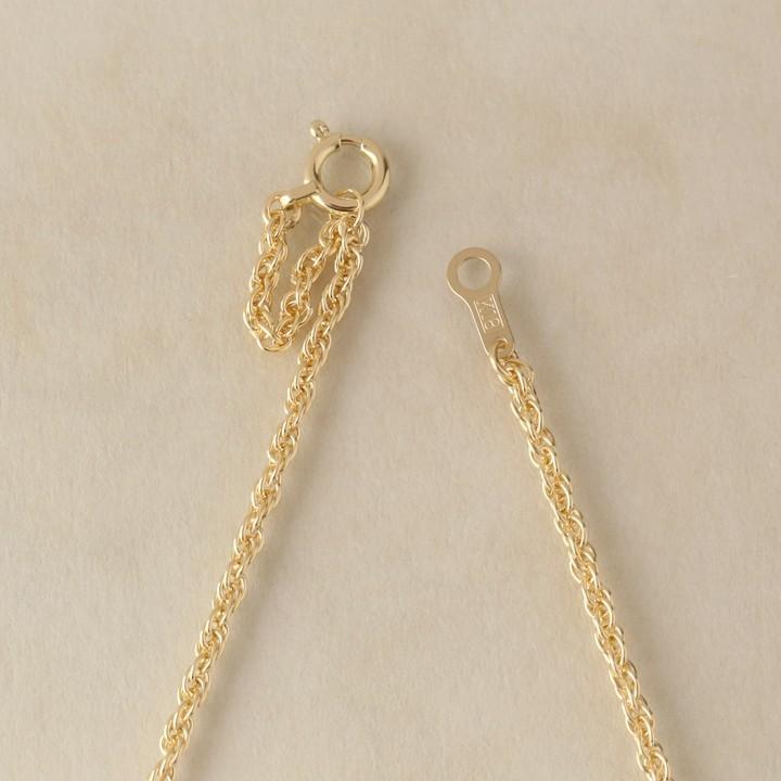 【土日限定6500円OFFクーポン有】 18金ネックレス k18 ネックレス 18金 レディース チェーン ネックレスチェーン ロープチェーン 1.8mm幅 18k 18 金 | DEVAS | 05