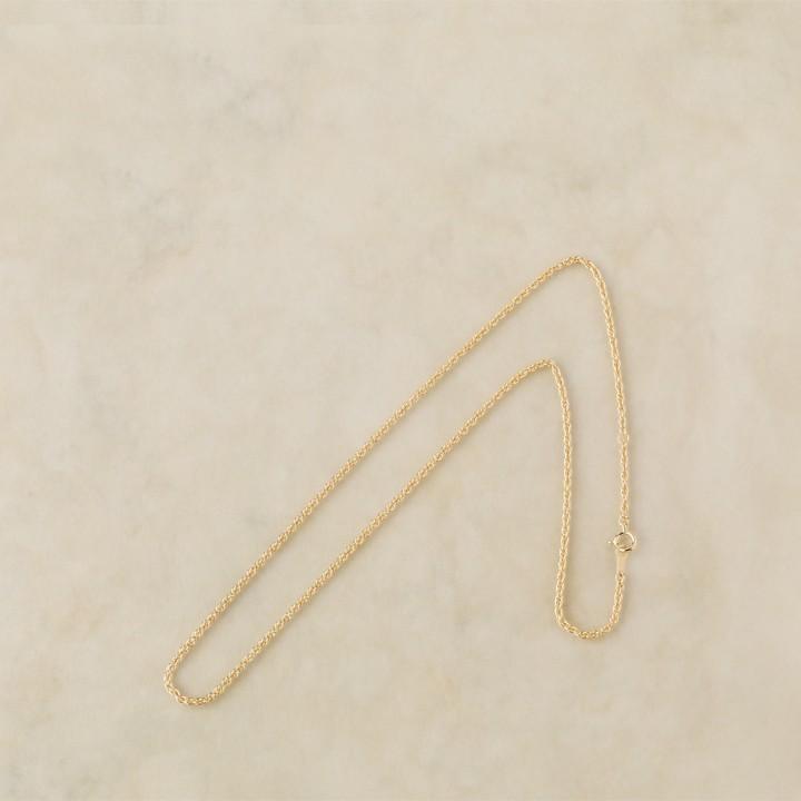 【土日限定6500円OFFクーポン有】 18金ネックレス k18 ネックレス 18金 レディース チェーン ネックレスチェーン ロープチェーン 1.8mm幅 18k 18 金 | DEVAS | 07