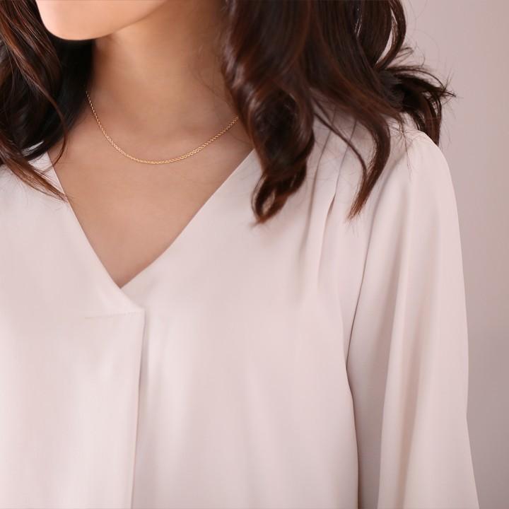 【土日限定6500円OFFクーポン有】 18金ネックレス k18 ネックレス 18金 レディース チェーン ネックレスチェーン ロープチェーン 1.8mm幅 18k 18 金 | DEVAS | 09