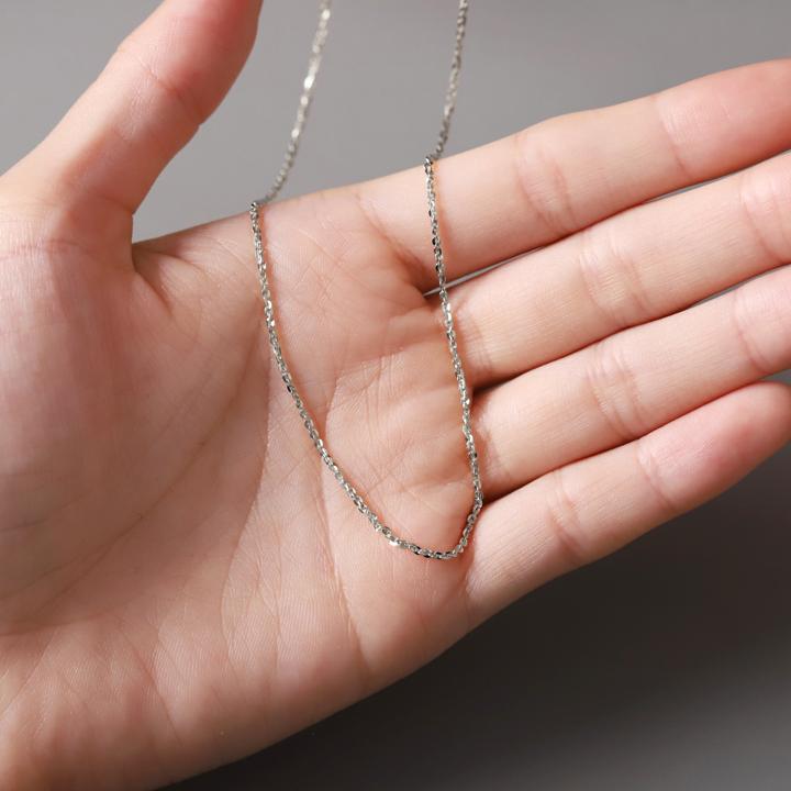 【土日限定2500円OFFクーポン有】 プラチナ ネックレス ネックレスチェーン プラチナネックレス 小豆 1.2mm レディース プラチナネックレスチェーン | DEVAS | 10