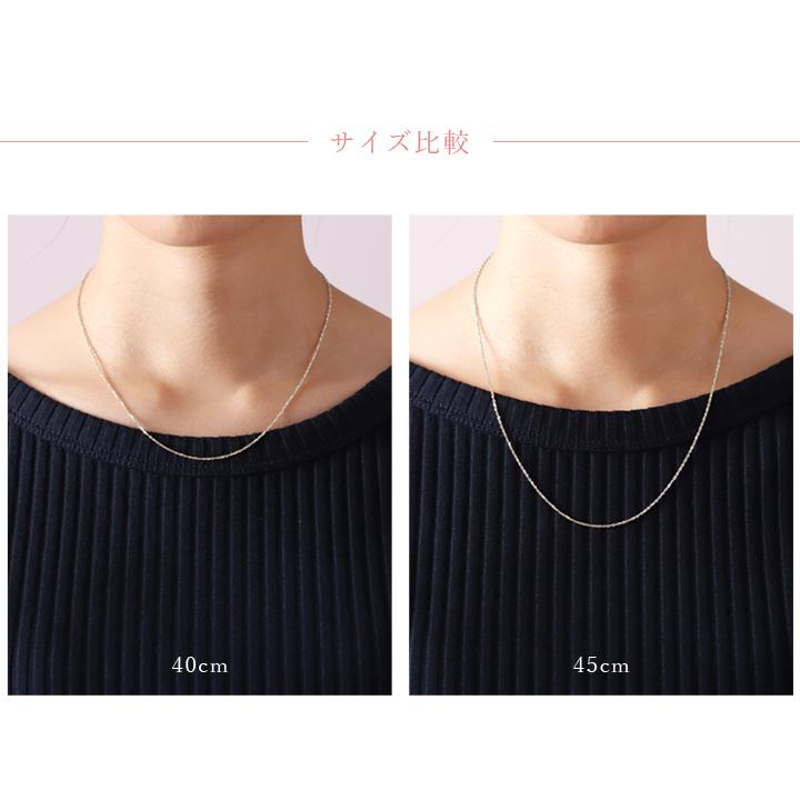 【土日限定2500円OFFクーポン有】 プラチナ ネックレス ネックレスチェーン プラチナネックレス 小豆 1.2mm レディース プラチナネックレスチェーン | DEVAS | 09