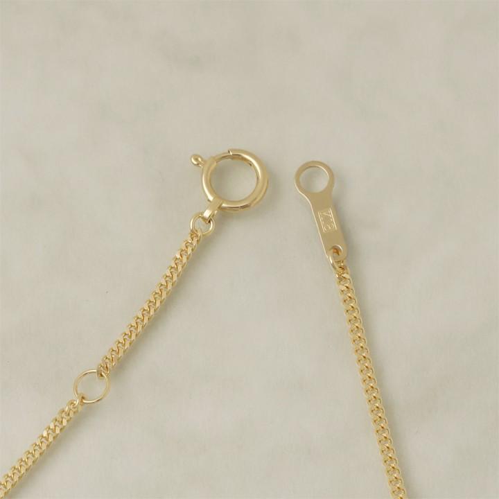4°C 18K チェーンネックレス K18 18金 ロープ ネックレス 5.4mm幅 38cm～80cm 引輪 選べる