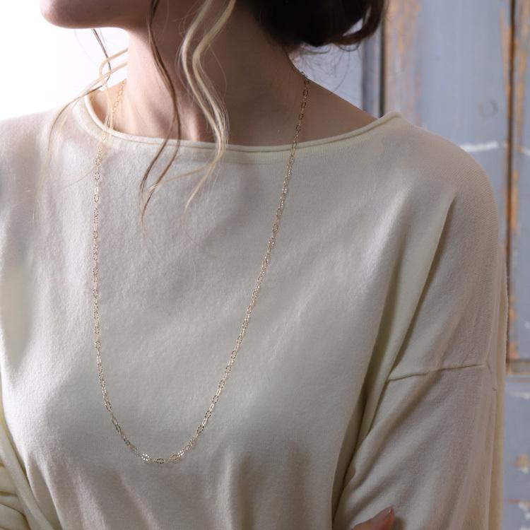 DEVAS 【土日限定8000円OFFクーポン有】 18金ネックレス ロング