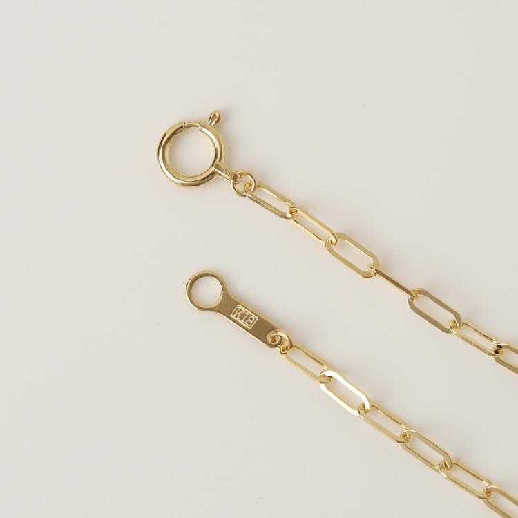【土日限定5000円OFFクーポン有】 18金ネックレス k18 ネックレス 18金 レディース ネックレスチェーン 4面カット 2.2mm ロング 小豆 メンズ 18k | DEVAS | 08