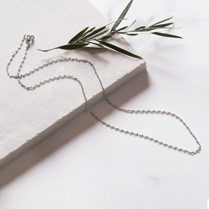 【土日限定1500円OFFクーポン有】 プラチナ ネックレス ネックレスチェーン プラチナネックレス ブルーム 1.2mm チェーン プラチナネックレスチェーン | DEVAS | 01