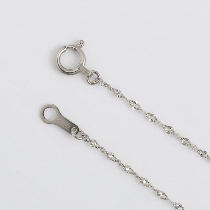 【土日限定1500円OFFクーポン有】 プラチナ ネックレス ネックレスチェーン プラチナネックレス ブルーム 1.2mm チェーン プラチナネックレスチェーン | DEVAS | 05