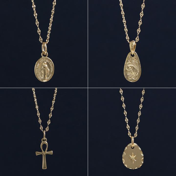 6月土日限定 7%クーポン▼ 18金ネックレス k18 ネックレス 18金 レディース チェーン ネックレスチェーン ブルーム 1.6mm やや細め ペタル 18k | DEVAS | 10