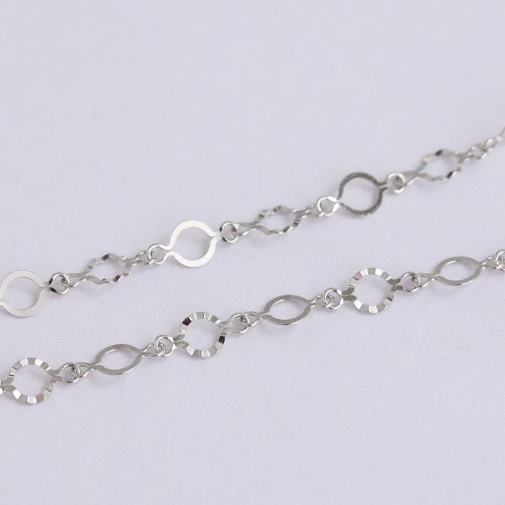 【土日限定2000円OFFクーポン有】 プラチナ ネックレス ネックレスチェーン プラチナネックレス サンライトチェーン PT850 レディース チェーン | DEVAS | 05