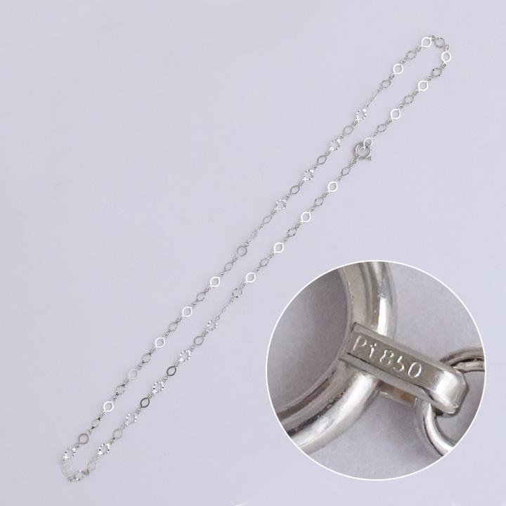 【土日限定2000円OFFクーポン有】 プラチナ ネックレス ネックレスチェーン プラチナネックレス サンライトチェーン PT850 レディース チェーン | DEVAS | 07