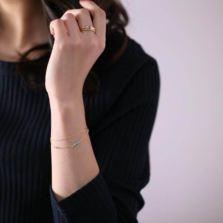 DEVAS 【6/14~15限定2000円OFFクーポン有】18金 ブレスレット k18 18金 