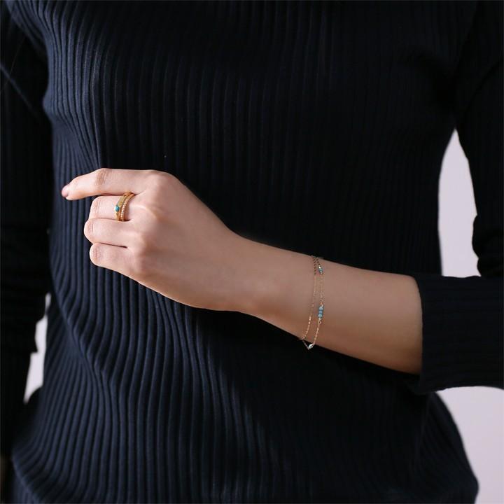 DEVAS 【6/14~15限定2000円OFFクーポン有】18金 ブレスレット k18 18金
