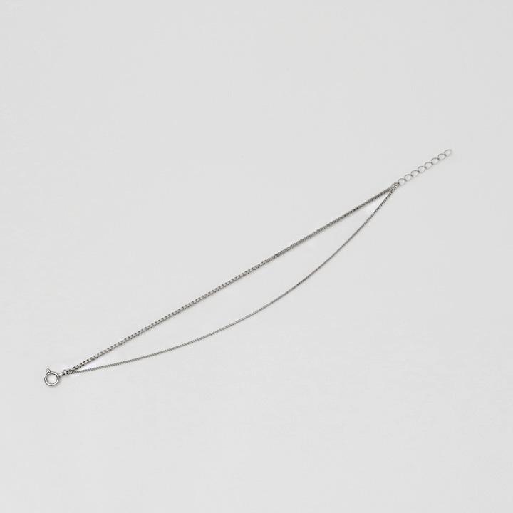 【土日限定3500円OFFクーポン有】 プラチナ ブレスレット PT850 ブレスレット プラチナ レディース 2連 ベネチアンチェーン シンプル レディース | DEVAS | 03