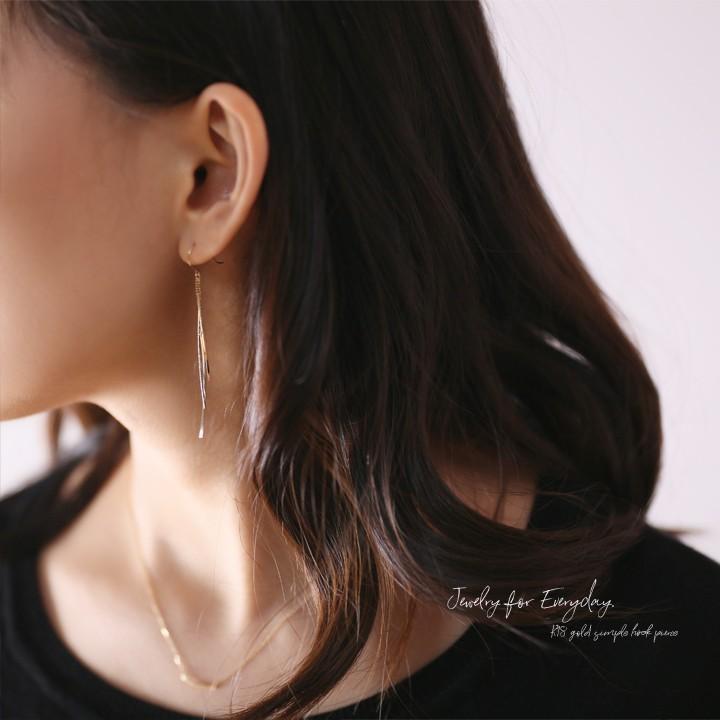 【土日限定1500円OFFクーポン有】 18金 10金 K10ピアス k18 18金ピアス 18k フックピアス エメラルド k18ピアス レディース ピアス18金 【在庫限り】 | DEVAS | 05